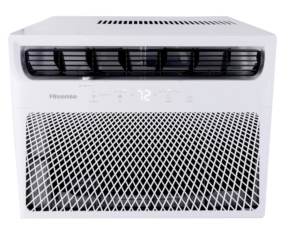 Hisense 350 sq ft Window Air Conditioner with Heater (115 Volt; 8000 BTU) in White | AW0822DR1W