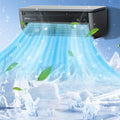 FYHALE 5,000 BTU Wall Mounted Air Conditioner with Remote Control, Digital Display, Cool up to 150 sq ft, Perfect