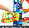 Hot Wheels City Ultimate Garage Playset with 2 Die Cast Cars, Toy Storage for 50+ Cars