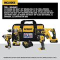 DEWALT 20V MAX XR Cordless Drill Combo Kit, 4 Tool DCK494P2