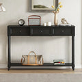 Entryway Console Table with Drawers Stylish Sofa Table