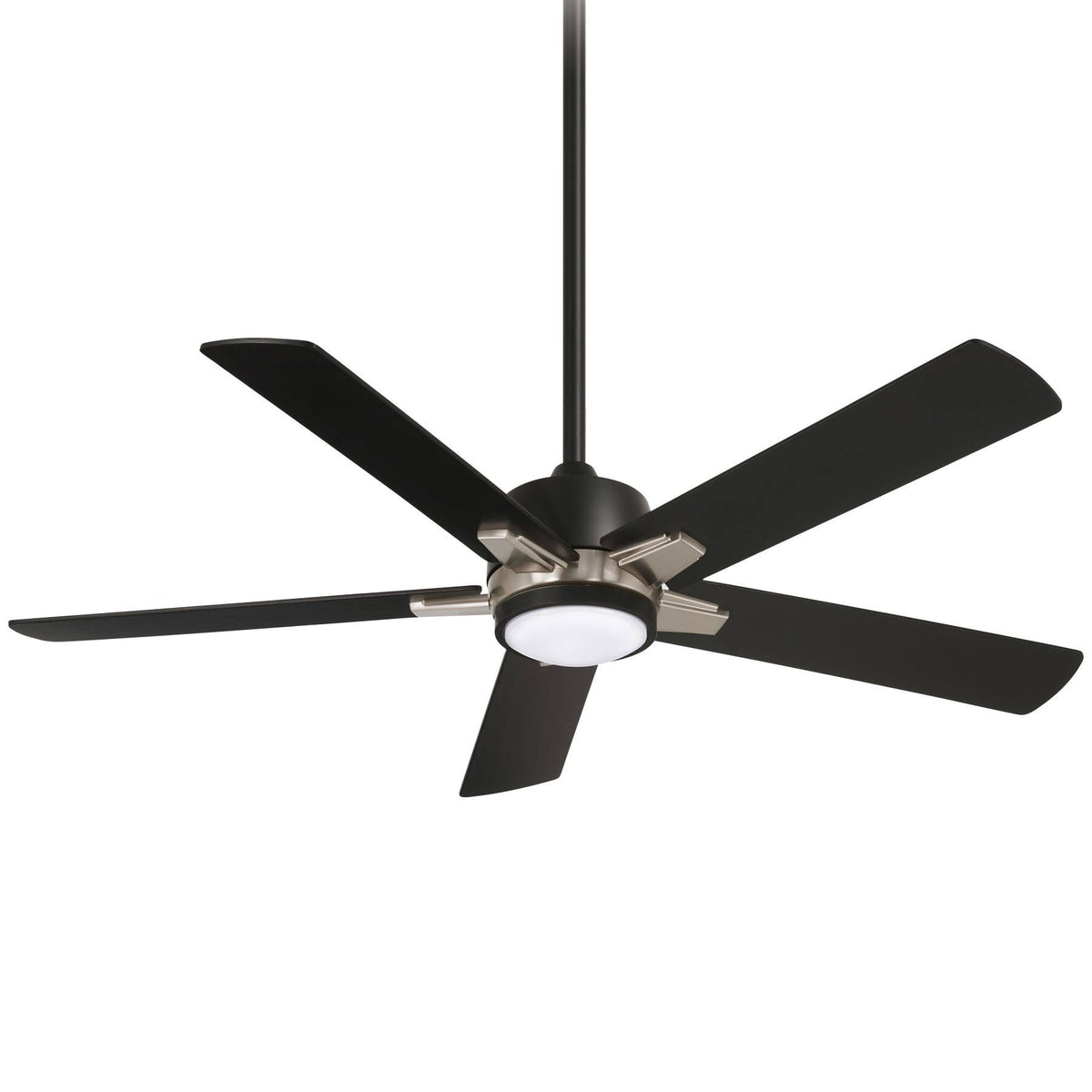 Minka Aire F619L CL/BN Stout 54" Ceiling Fan, Coal